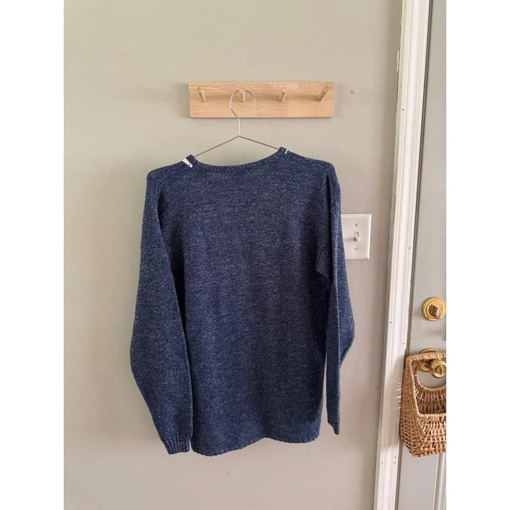 VTG Cottagecore patchwork embroidered sweater
